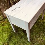 Wooden companion drainer with patina