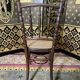 Suite de 6 chaises bistrot en cannage Fischel