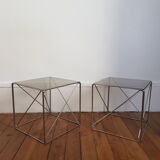 Model iscocèle coffee tables by Max Sauze