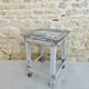 Wooden workshop stool, original color
