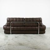DS-85 Vintage Brown Leather Sofa by De Sede