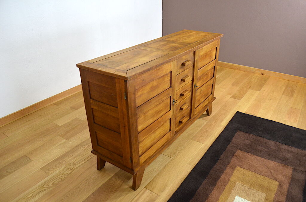 Sideboard oak René Gabriel 1950