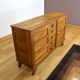 Sideboard oak René Gabriel 1950