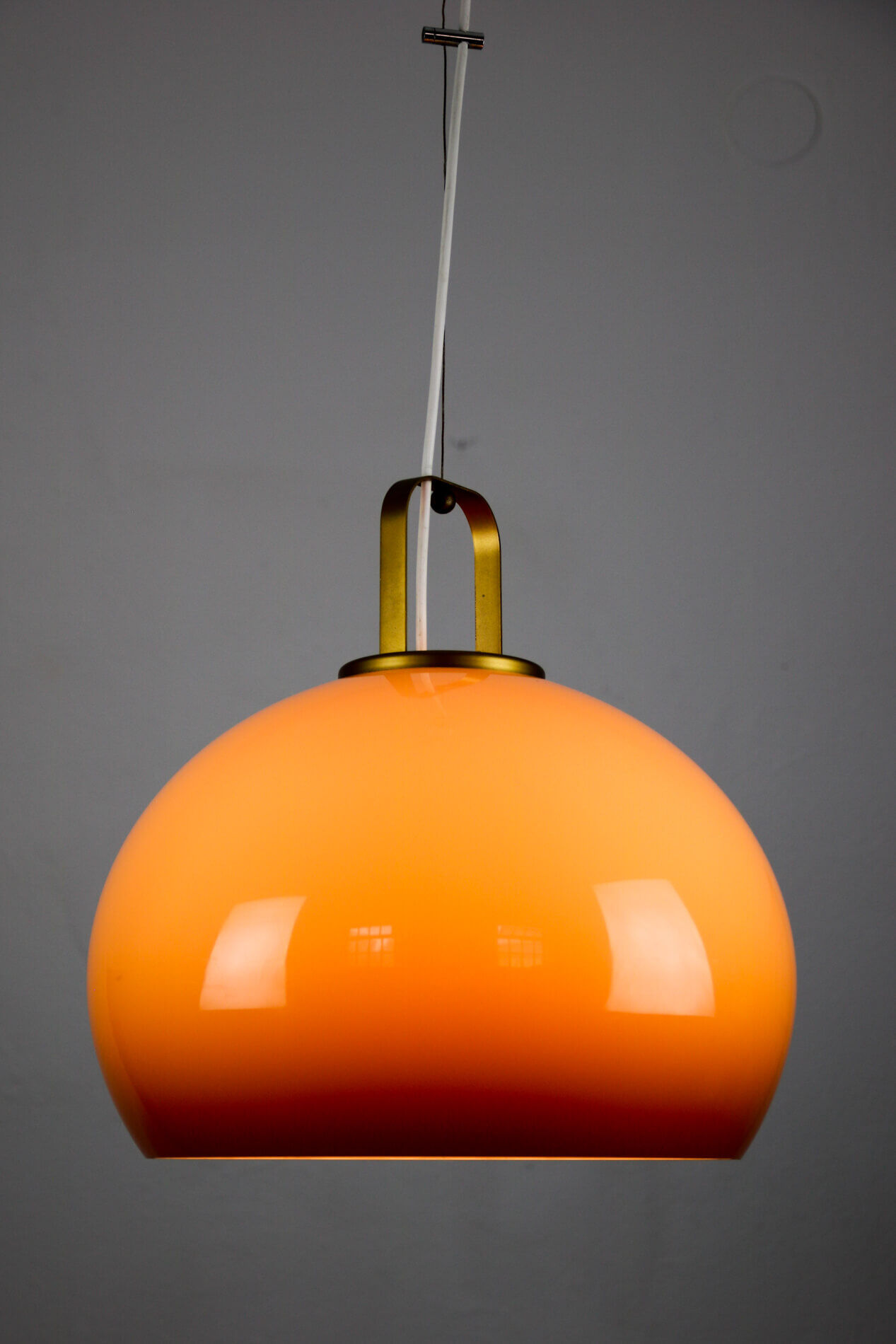 Suspension de Harvey Guzzini pour Meblo, années 1970
