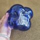 Small cobalt blue Scandinavian round vase