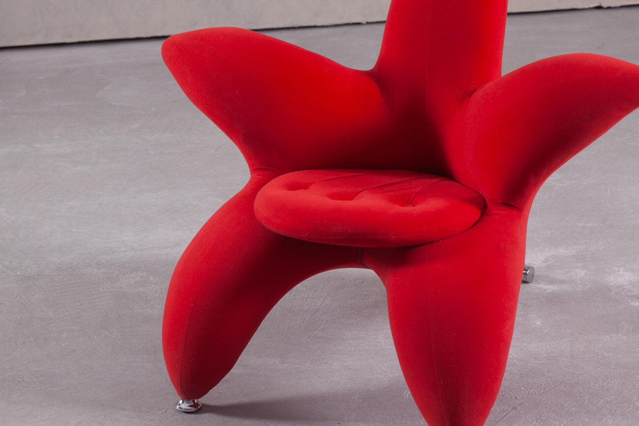 Postmodern Getsuen Lily Chair by Masanori Umeda for Edra, Italy, 1990s