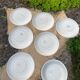 Assiettes salins tambour