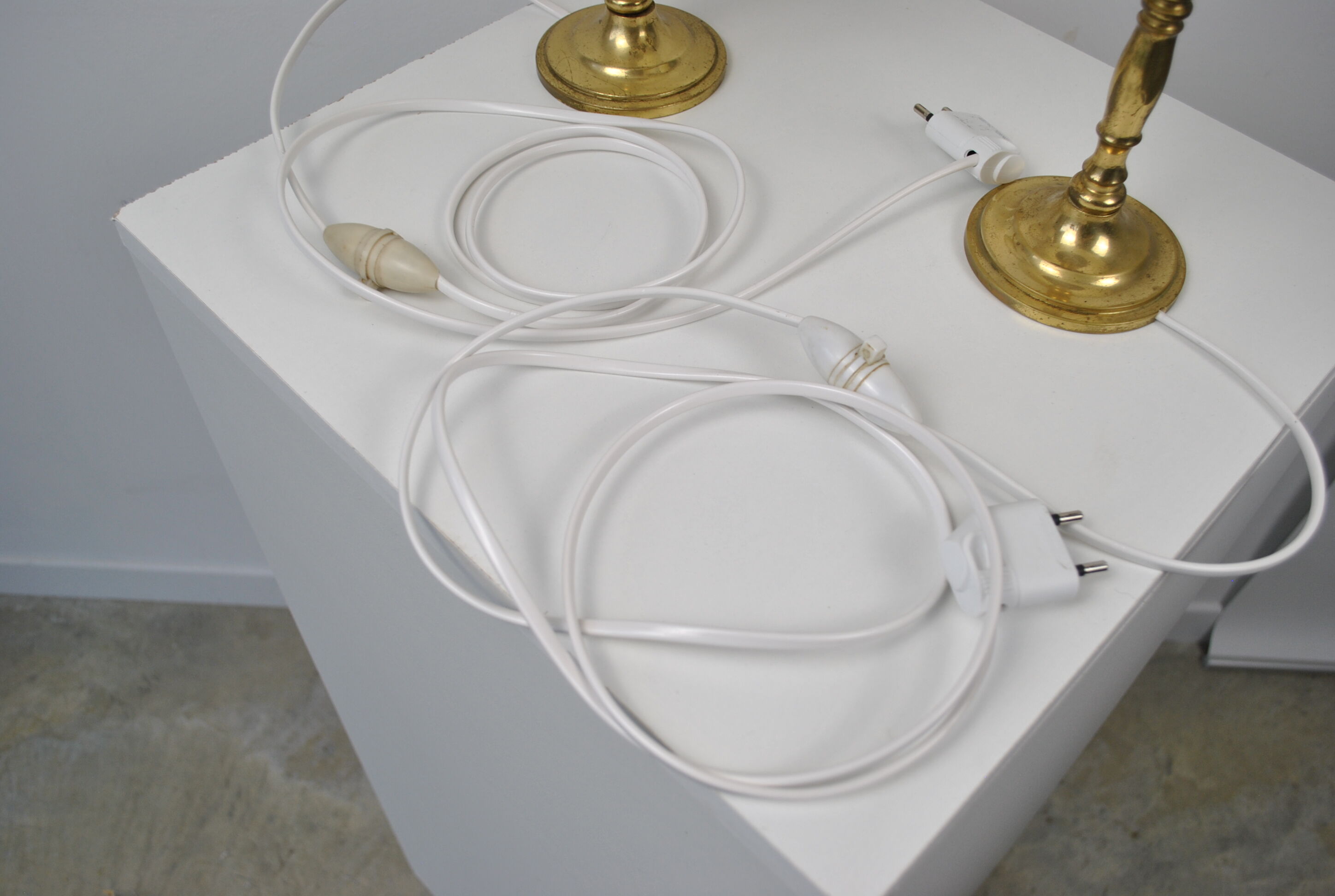 Pair of bedside lamp 1970