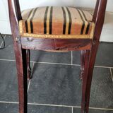 Chaise style Louis Philippe en acajou