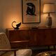 Ambient lamp / night light in the shape of a swan by verceram 1950