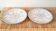 Lot of 2 plates in grey Moroccan ceramic