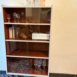 SAM vintage bookcase renovated sesame