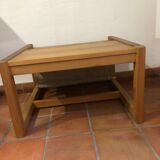 Coffee table pine magazine holder