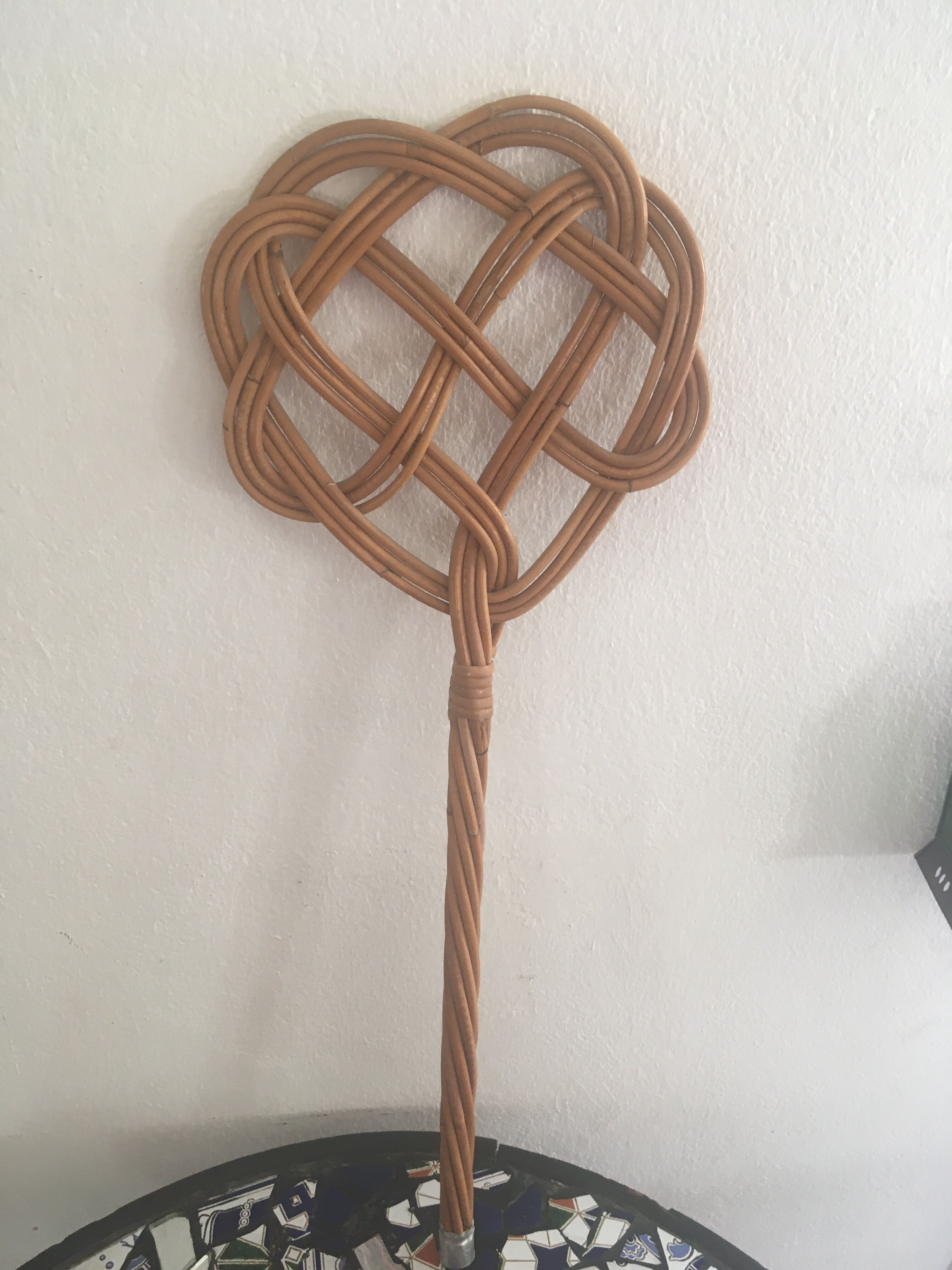 Old rattan carpet tape 70s.