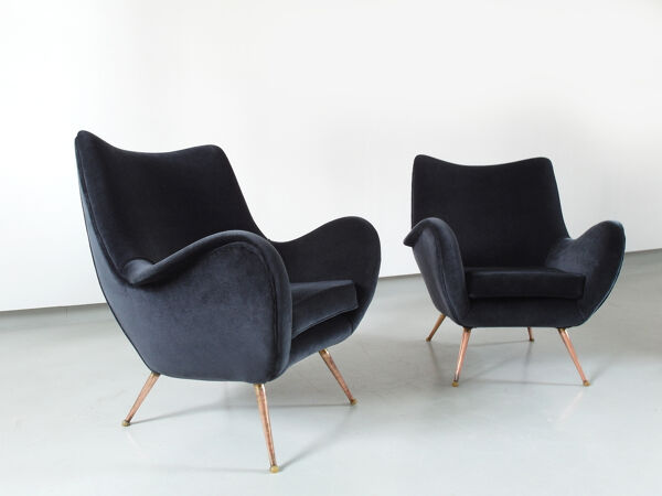 Fauteuil sculptural de Melchiorre Bega de 1955