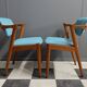 Set of 2 Kai Kristiansen Model 42 Teak Z-chairs for  Shou Andersen Denmark