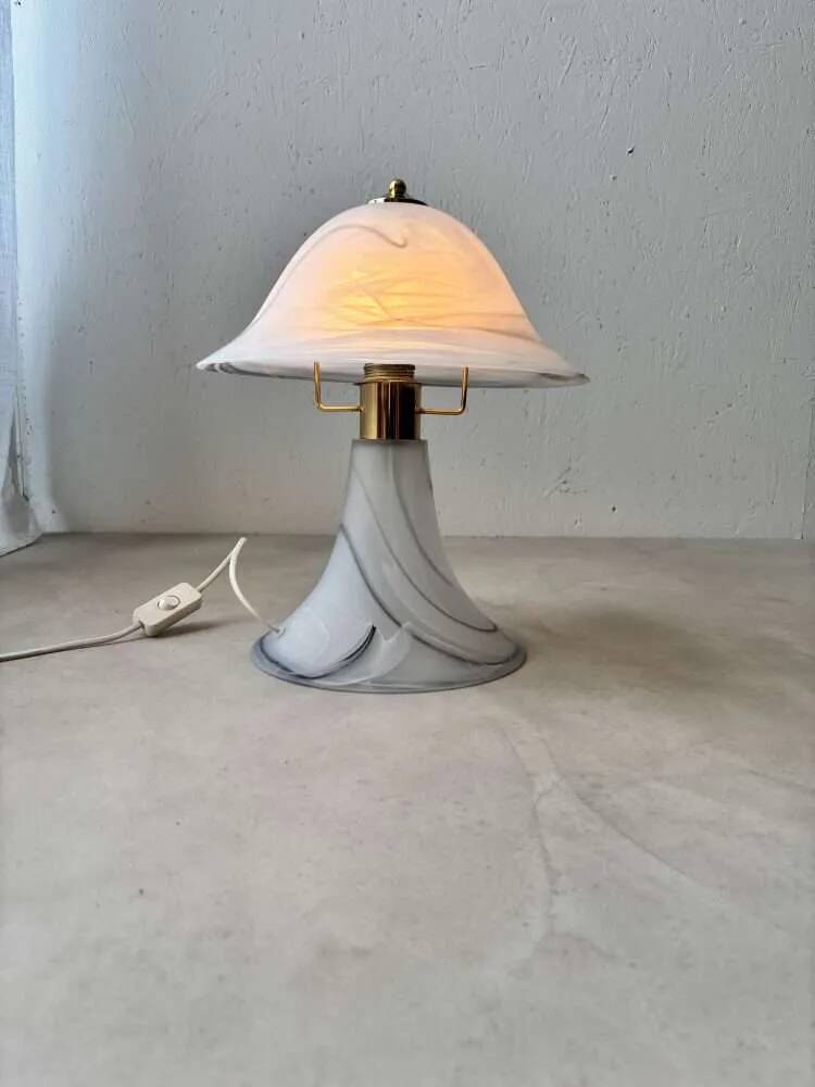 Organic mushroom bedside lamp Artistica Lampadari 1970s