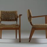 Pair of bridge armchairs Vibo, 1950s France