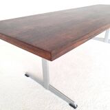 Table basse moderniste en palissandre