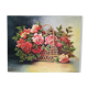 La panière aux roses huile sur isorel
