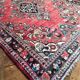 Azari Persian rug 100% wool origin Iran hand-tied 197 X 134cm