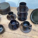 Rosenthal service in brown porcelain