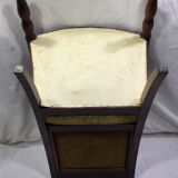 Charles X mahogany armchair
