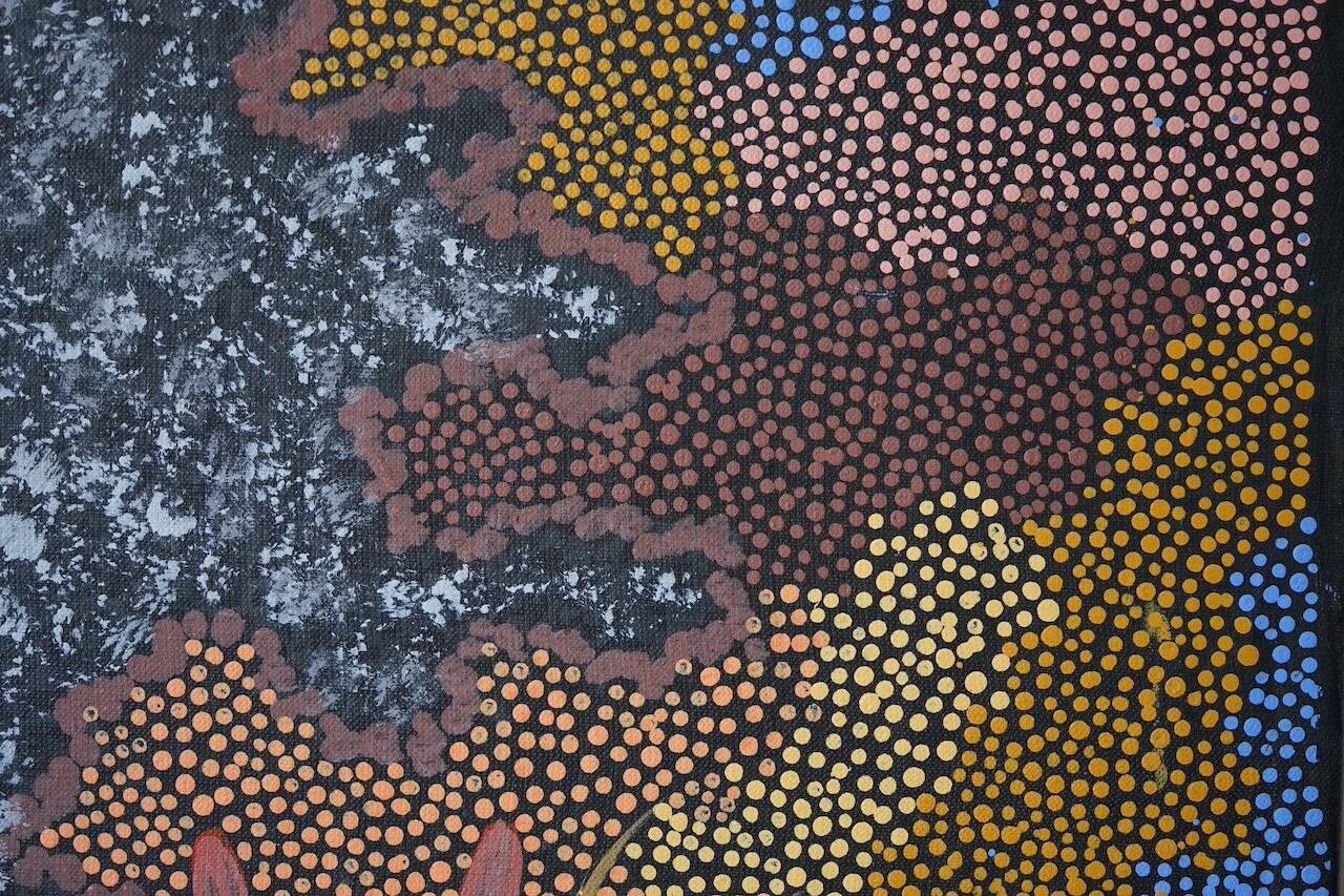 Artwork by Gabriella Possum Nungurrayi