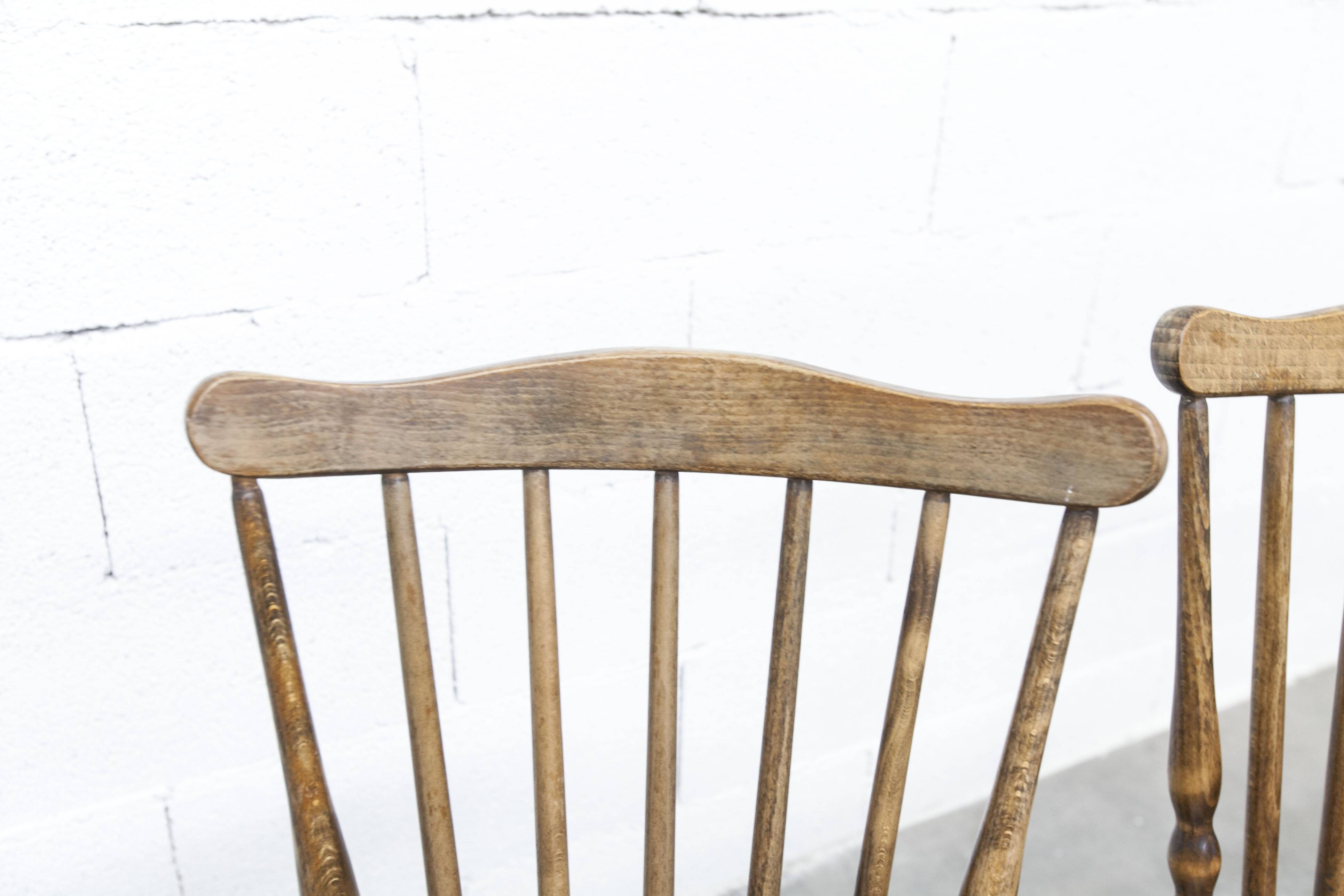 Set of 4 Baumann chairs, Florida model, 1970, superb condition