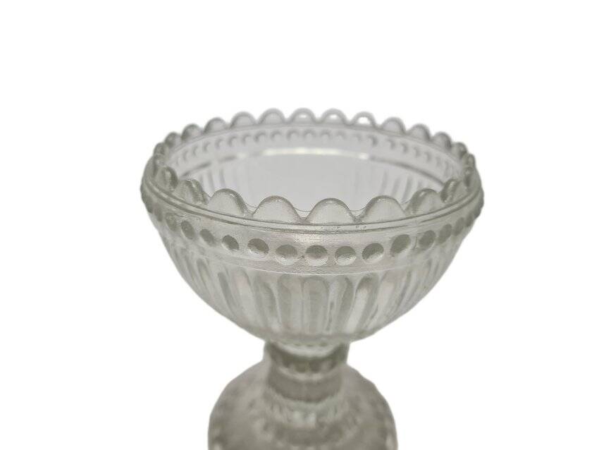 Postmodern bowl on stand from Iitala, Finland, 1970s
