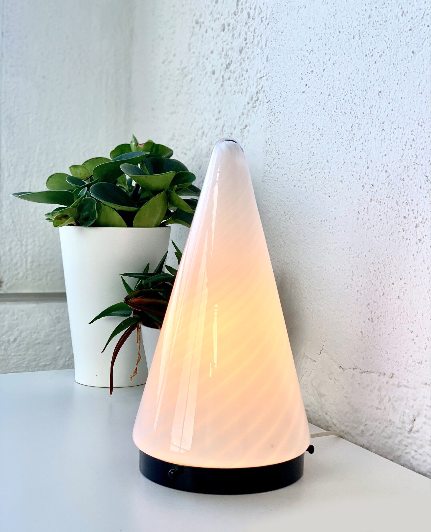 Murano glass lamp, 1970