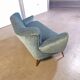Sofa 50s 60 blue gray