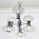 Lustre Sputnik Chrome by Doria, Germany, 1960s