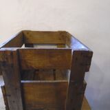 Caisse en bois publicité perrier