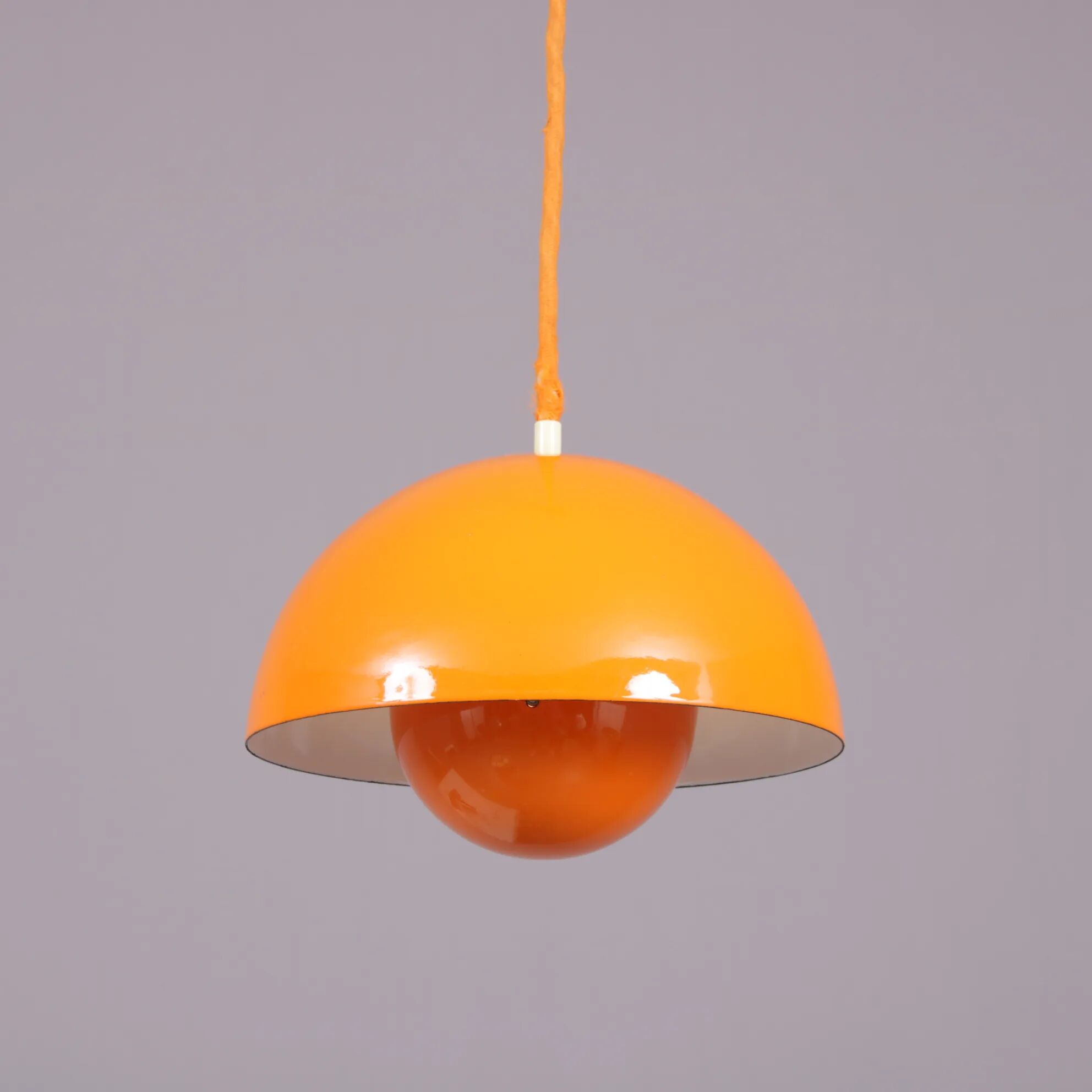 1970s "Flower Pot" hanging lamp by Verner Panton for Louis Poulsen, Denmark