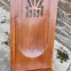 Folding African palaver chair, solid wood