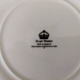 8 blue & white plates