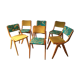 6 vintage chairs