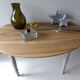 Table ronde en bois
