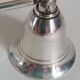 Silver metal candle snuffer
