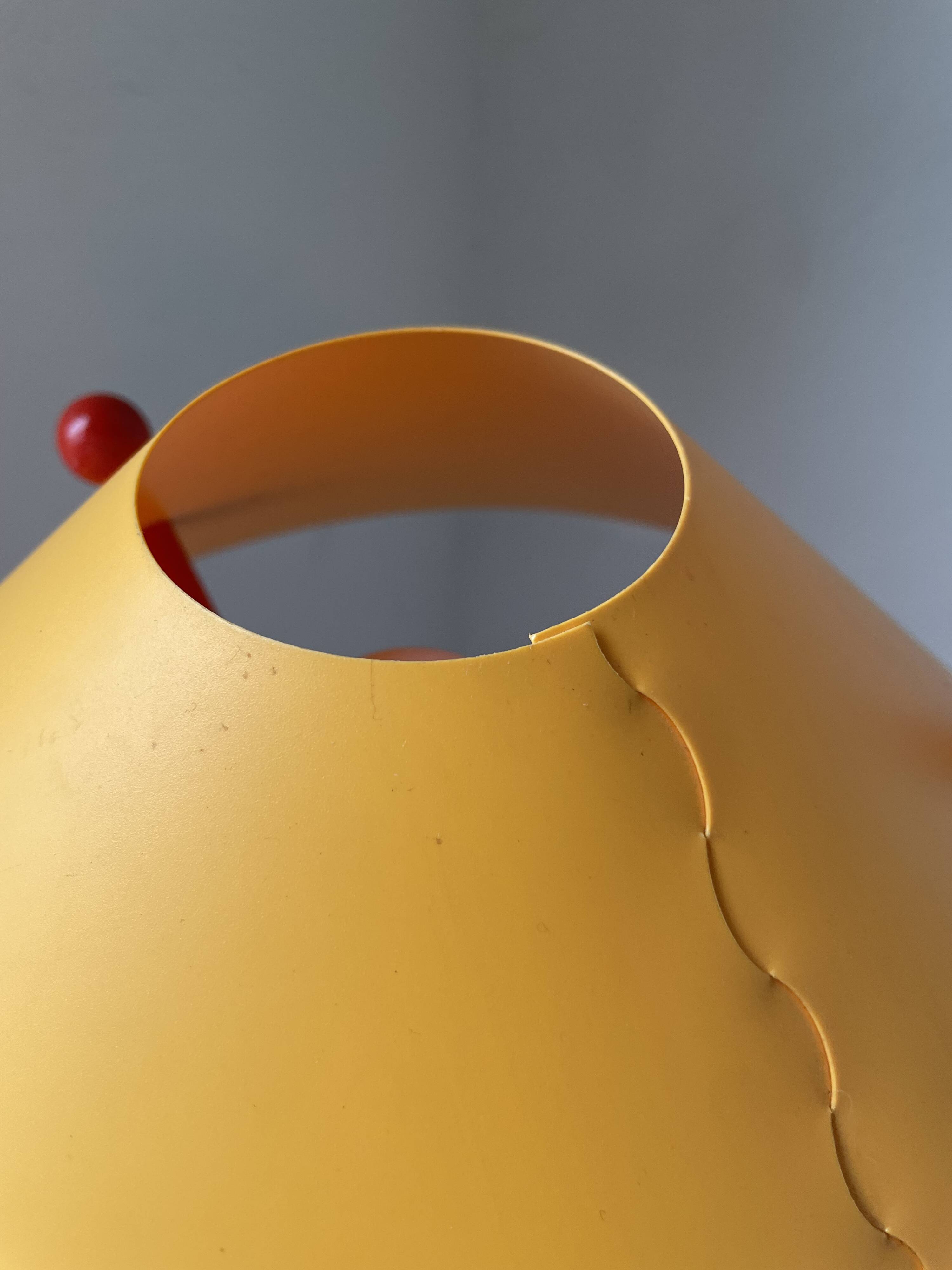 Red pop lamp from the 80s.