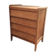 Wooden dresser with 4 drawers around 1950s-1960s dimension: height -90cm- width -70cm-