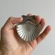 set of 3 metal shell bowls