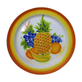 Enamelled dish 50 cm in diameter
