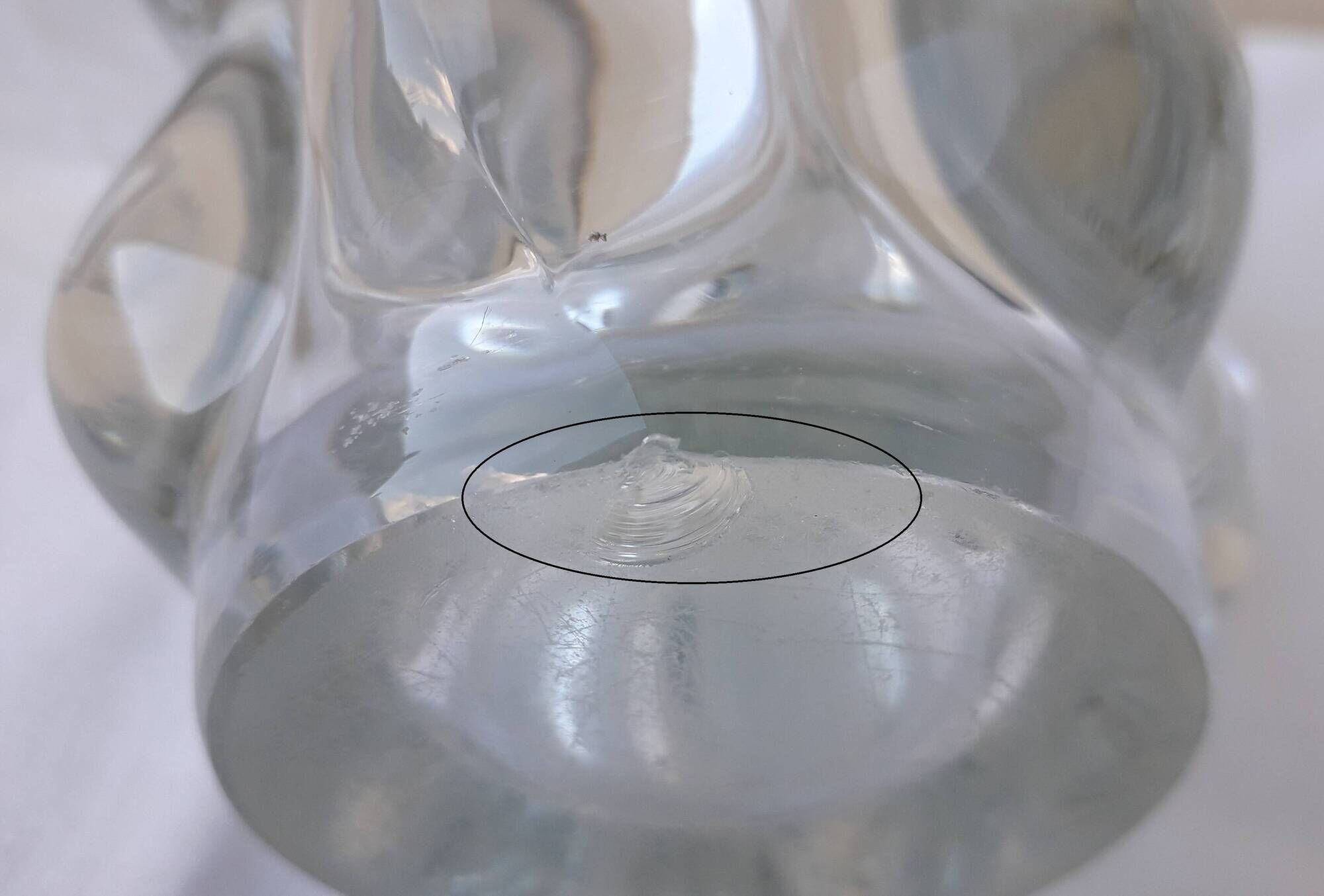 Vase en cristal de Vannes