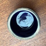 Mid-century German studio pottery bottle vase with lid by Cornelsen Kindermann, 1960s.