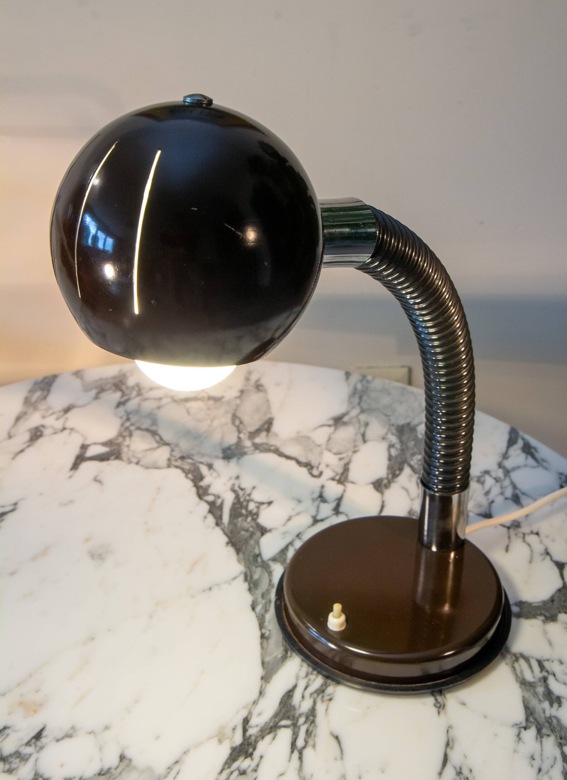 Flexible lamp eye ball space age 70