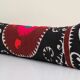 Vintage embroidered cushion cover 104x36 cm