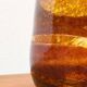 Vintage Swedish glass vase by Milan Vobruba for Gusum Sweden