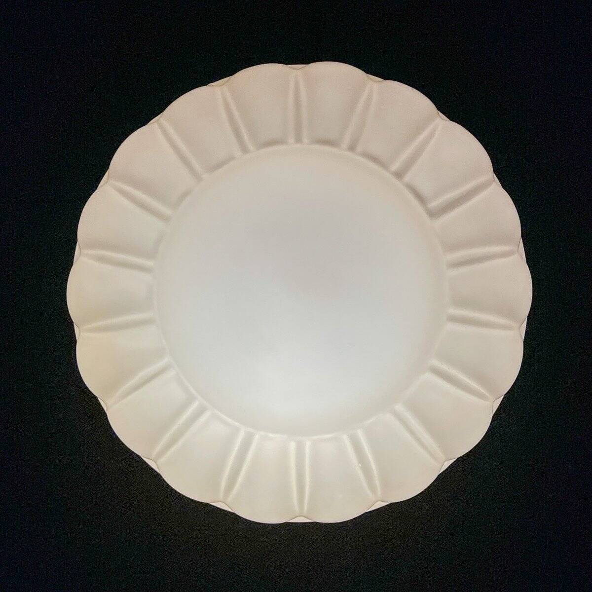 Vintage Pink Glass Ceiling Lamp, 1950s